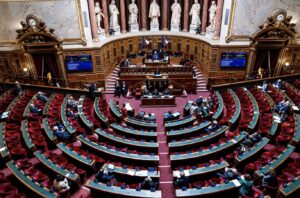 Image d'archive de l'hémicycle du Sénat